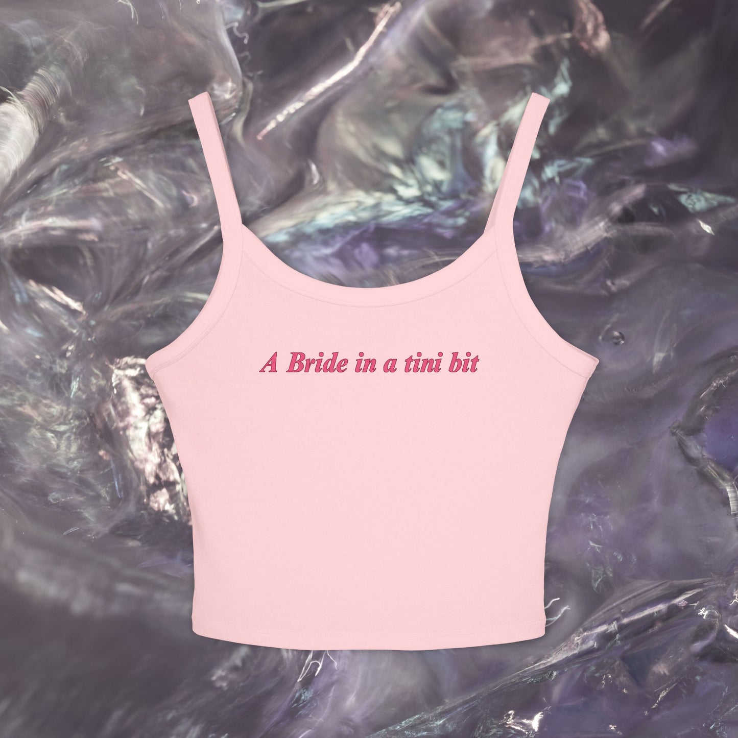 Bride in a Tini BitTank Top | Bridal Tees and Tanks | Bachelorette Party Tanks | Engagement Gifts | Bride to Be Gift